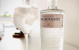 Botanist Gin mit Tonic Water und Ballonglas