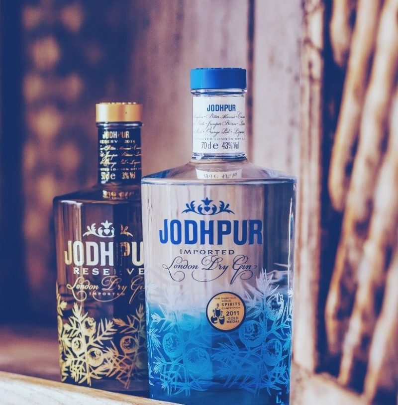 Jodhpur Gin Tasting eines klassischen London Dry Gins im edlen Gewand