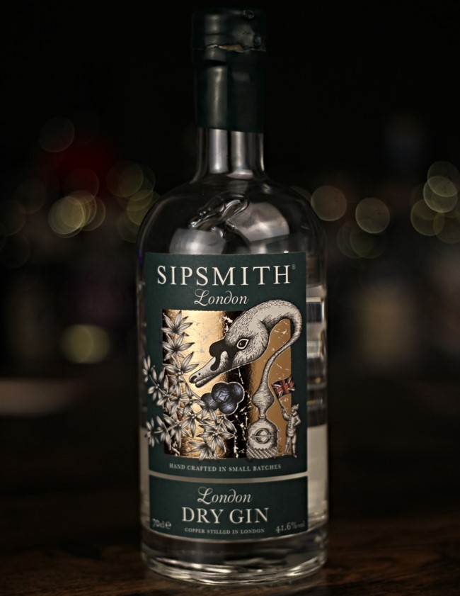 Sipsmith London Dry Gin Flasche