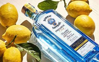 Bombay Sapphire Remier Cru Murcian Lemon mit Zitronen
