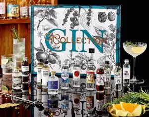 Wajos Adventskalender mit Gin Miniaturen