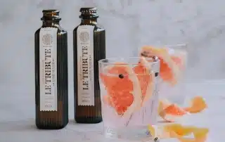Le Tribute Tonic Water mit einem Gin Tonic